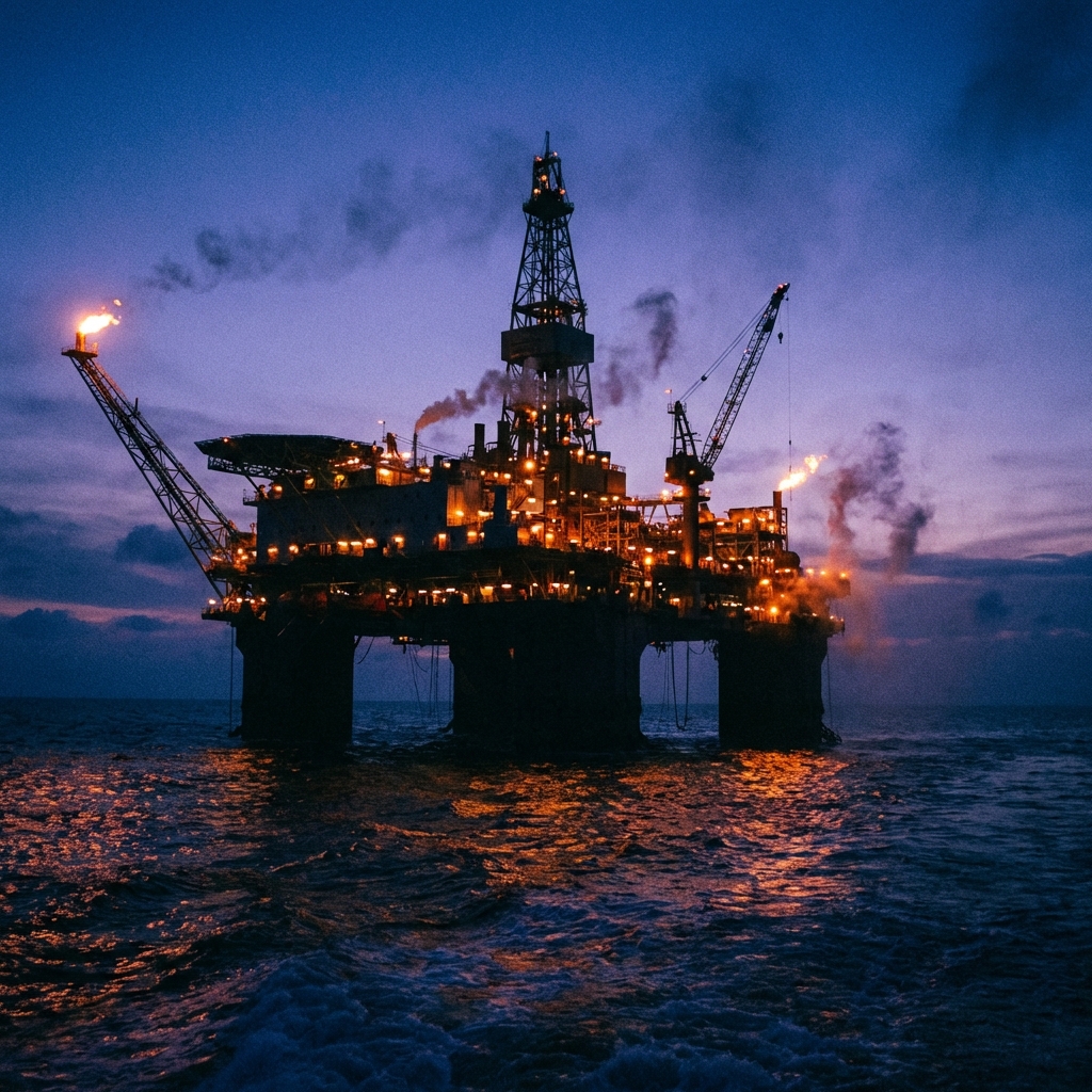 Oil Field Truck Collision